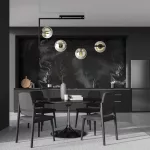 EMIBIG SOMA 4 BL GRAFIT Fekete Beltéri Mennyezeti lámpa E14 IP20 EB-1290-4