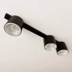 EMIBIG NANO 3 BLACK Fekete Beltéri Mennyezeti lámpa GU10 AR 111 IP20 EB-1310-3