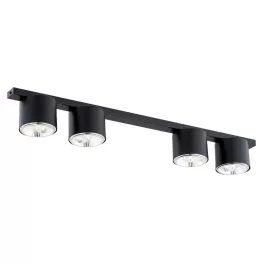   EMIBIG NANO 4 BLACK Fekete Beltéri Mennyezeti lámpa GU10 AR 111 IP20 EB-1310-4