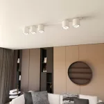 EMIBIG NANO 5 WHITE Fehér Beltéri Mennyezeti lámpa GU10 AR 111 IP20 EB-1311-5