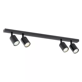   EMIBIG FLASH 4 BLACK Fekete Beltéri Mennyezeti lámpa GU10 IP20 EB-1312-4