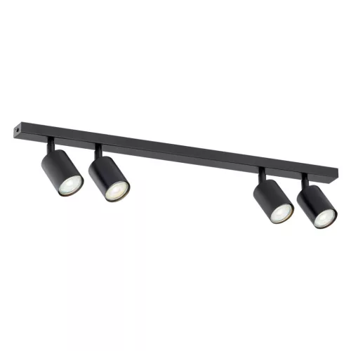 EMIBIG FLASH 4 BLACK Fekete Beltéri Mennyezeti lámpa GU10 IP20 EB-1312-4