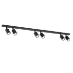 EMIBIG FLASH 6 BLACK Fekete Beltéri Mennyezeti lámpa GU10 IP20 EB-1312-6