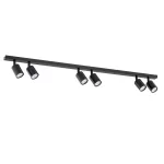 EMIBIG FLASH 6 BLACK Fekete Beltéri Mennyezeti lámpa GU10 IP20 EB-1312-6