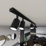 EMIBIG FLASH 6 BLACK Fekete Beltéri Mennyezeti lámpa GU10 IP20 EB-1312-6