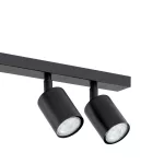 EMIBIG FLASH 6 BLACK Fekete Beltéri Mennyezeti lámpa GU10 IP20 EB-1312-6