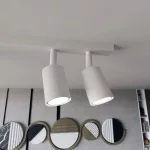 EMIBIG FLASH 4 WHITE Fekete Beltéri Mennyezeti lámpa GU10 IP20 EB-1313-4