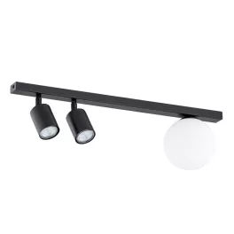   EMIBIG BASTER 3 BLACK Fekete Beltéri Mennyezeti lámpa GU10,  E14 IP20 EB-1314-3