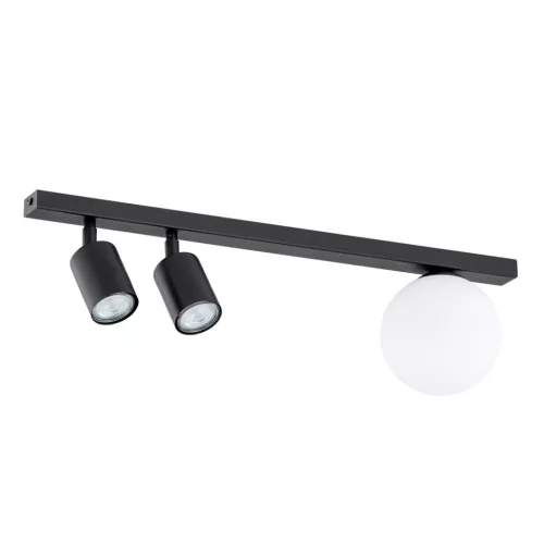 EMIBIG BASTER 3 BLACK Fekete Beltéri Mennyezeti lámpa GU10,  E14 IP20 EB-1314-3