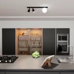 EMIBIG BASTER 3 BLACK Fekete Beltéri Mennyezeti lámpa GU10,  E14 IP20 EB-1314-3