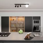 EMIBIG BASTER 4 BLACK Fekete Beltéri Mennyezeti lámpa GU10,  E14 IP20 EB-1314-4