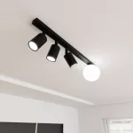 EMIBIG BASTER 4 BLACK Fekete Beltéri Mennyezeti lámpa GU10,  E14 IP20 EB-1314-4