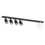 EMIBIG BASTER 5 BLACK Fekete Beltéri Mennyezeti lámpa GU10,  E14 IP20 EB-1314-5