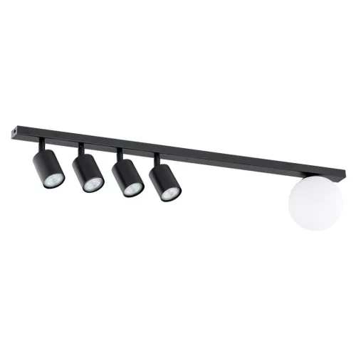 EMIBIG BASTER 5 BLACK Fekete Beltéri Mennyezeti lámpa GU10,  E14 IP20 EB-1314-5