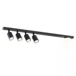 EMIBIG BASTER 5 BLACK Fekete Beltéri Mennyezeti lámpa GU10,  E14 IP20 EB-1314-5