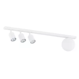   EMIBIG BASTER 4 WHITE Fekete Beltéri Mennyezeti lámpa GU10,  E14 IP20 EB-1315-4