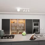 EMIBIG BASTER 4 WHITE Fekete Beltéri Mennyezeti lámpa GU10,  E14 IP20 EB-1315-4