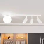 EMIBIG BASTER 4 WHITE Fekete Beltéri Mennyezeti lámpa GU10,  E14 IP20 EB-1315-4