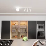 EMIBIG BASTER 4 WHITE Fekete Beltéri Mennyezeti lámpa GU10,  E14 IP20 EB-1315-4