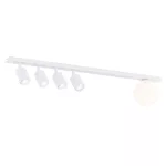 EMIBIG BASTER 5 WHITE Fekete Beltéri Mennyezeti lámpa GU10,  E14 IP20 EB-1315-5