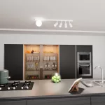 EMIBIG BASTER 5 WHITE Fekete Beltéri Mennyezeti lámpa GU10,  E14 IP20 EB-1315-5