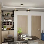 EMIBIG KOBE 2 BLACK Fekete Beltéri Csillár E27 IP20 EB-1318-2