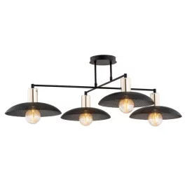   EMIBIG SPIRIT 4 BLACK Fekete Beltéri Csillár E27 IP20 EB-1320-4