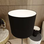 EMIBIG ASPEN LP1 BLACK/WHITE Fekete Beltéri Állólámpa E27 IP20 EB-1322-LP1