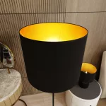 EMIBIG ASPEN LP1 BLACK/GOLD Fekete Beltéri Állólámpa E27 IP20 EB-1323-LP1