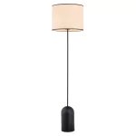 EMIBIG ASPEN LP1 BLACK/RATTAN Fekete Beltéri Állólámpa E27 IP20 EB-1324-LP1