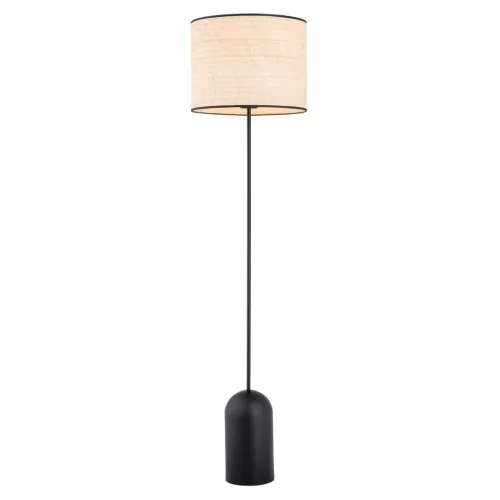 EMIBIG ASPEN LP1 BLACK/RATTAN Fekete Beltéri Állólámpa E27 IP20 EB-1324-LP1