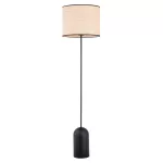 EMIBIG ASPEN LP1 BLACK/RATTAN Fekete Beltéri Állólámpa E27 IP20 EB-1324-LP1