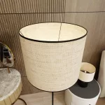 EMIBIG ASPEN LP1 BLACK/RATTAN Fekete Beltéri Állólámpa E27 IP20 EB-1324-LP1