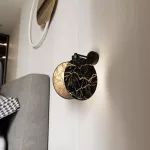 EMIBIG MOTIF K1 MARBEL Fekete Beltéri Fali lámpa E27 IP20 EB-1327-K1