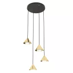 EMIBIG ELIT 4 PREMIUM GOLD Arany Beltéri Függőlámpa GX53 IP20 EB-1329-4PREM