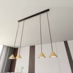EMIBIG ELIT 4 BL GOLD Fekete Beltéri Függőlámpa GX53 IP20 EB-1329-4