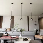 EMIBIG ELIT 1 BLACK Fekete Beltéri Függőlámpa GX53 IP20 EB-1330-1