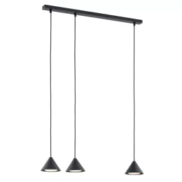   EMIBIG ELIT 3 BLACK Fekete Beltéri Függőlámpa GX53 IP20 EB-1330-3