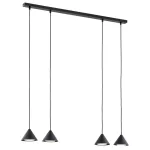 EMIBIG ELIT 4 BLACK Fekete Beltéri Függőlámpa GX53 IP20 EB-1330-4