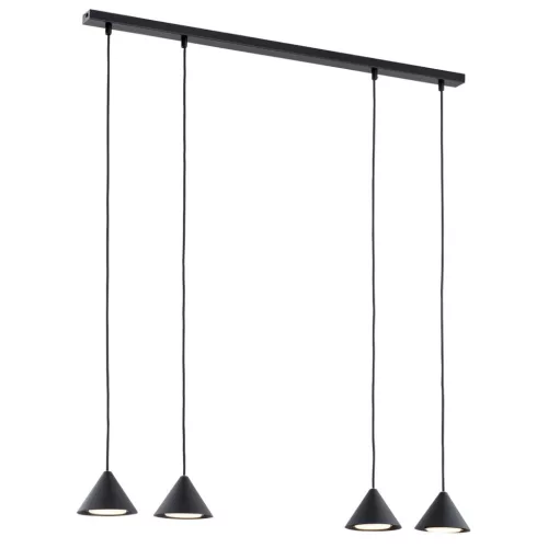 EMIBIG ELIT 4 BLACK Fekete Beltéri Függőlámpa GX53 IP20 EB-1330-4
