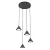 EMIBIG ELIT 4 PREMIUM BLACK Fekete Beltéri Függőlámpa GX53 IP20 EB-1330-4PREM