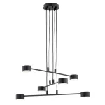 EMIBIG MODUS 6 BLACK Fekete Beltéri Függőlámpa GX53 IP20 EB-1339-6