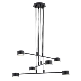  EMIBIG MODUS 6 BLACK Fekete Beltéri Függőlámpa GX53 IP20 EB-1339-6