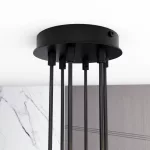 EMIBIG MODUS 6 BLACK Fekete Beltéri Függőlámpa GX53 IP20 EB-1339-6