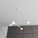 EMIBIG MODUS 4 WHITE Fehér Beltéri Függőlámpa GX53 IP20 EB-1340-4