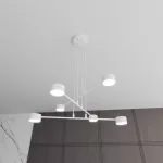 EMIBIG MODUS 6 WHITE Fehér Beltéri Függőlámpa GX53 IP20 EB-1340-6