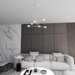 EMIBIG MODUS 6 WHITE Fehér Beltéri Függőlámpa GX53 IP20 EB-1340-6