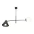 EMIBIG HERMES 2 BLACK Fekete Beltéri Csillár E14 IP20 EB-1347-2