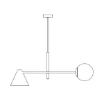 EMIBIG HERMES 2 WHITE Fehér Beltéri Csillár E14 IP20 EB-1348-2