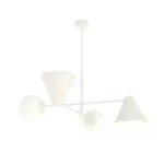 EMIBIG HERMES 4 WHITE Fehér Beltéri Csillár E14 IP20 EB-1348-4